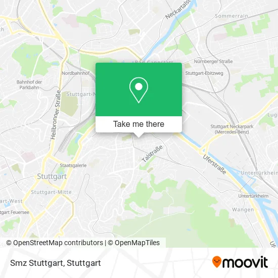 Карта Smz Stuttgart