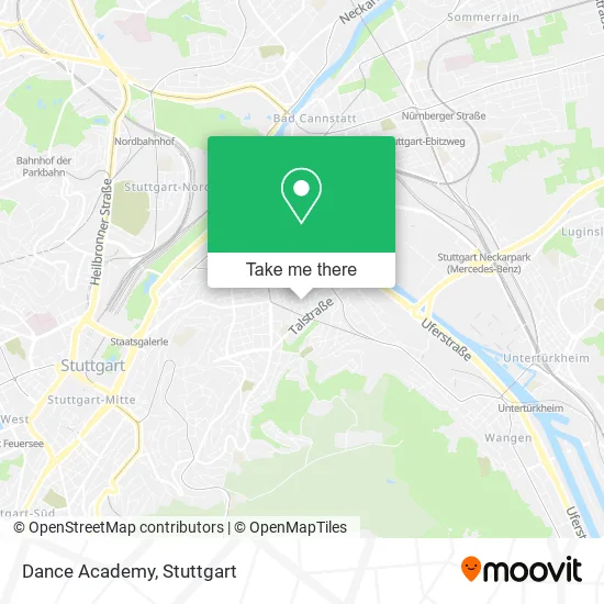 Карта Dance Academy