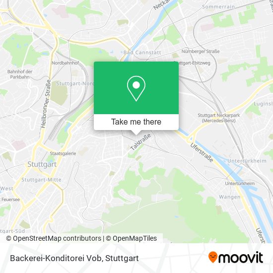 Backerei-Konditorei Vob map