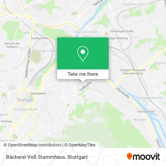 Карта Bäckerei Voß Stammhaus