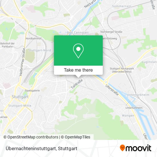 Карта Übernachteninstuttgart
