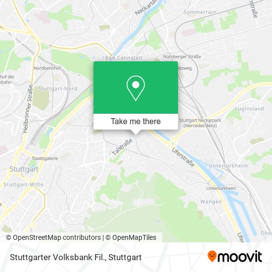 Stuttgarter Volksbank Fil. map