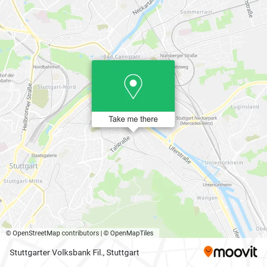 Карта Stuttgarter Volksbank Fil.