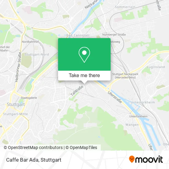 Карта Caffe Bar Ada