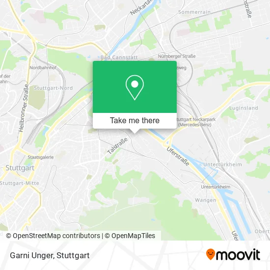 Карта Garni Unger