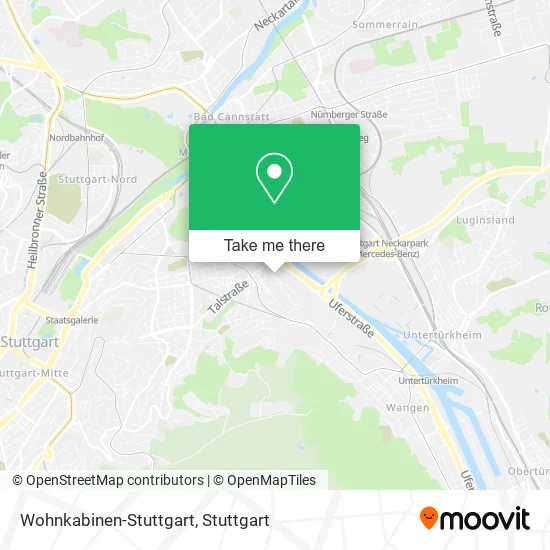 Карта Wohnkabinen-Stuttgart