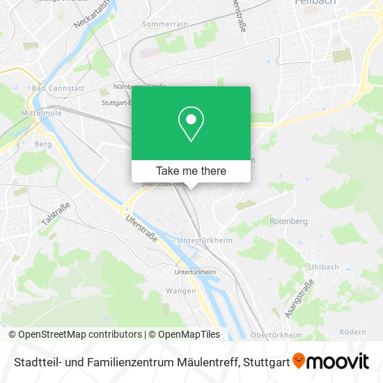 Stadtteil- und Familienzentrum Mäulentreff map
