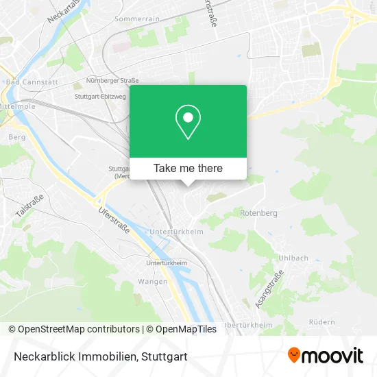 Карта Neckarblick Immobilien
