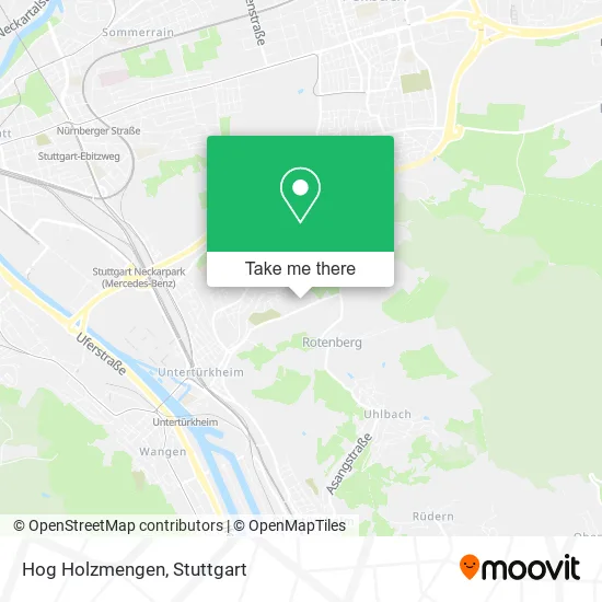 Карта Hog Holzmengen
