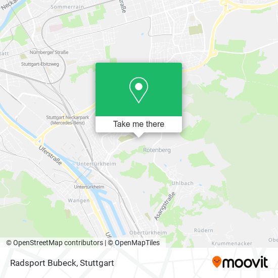 Radsport Bubeck map