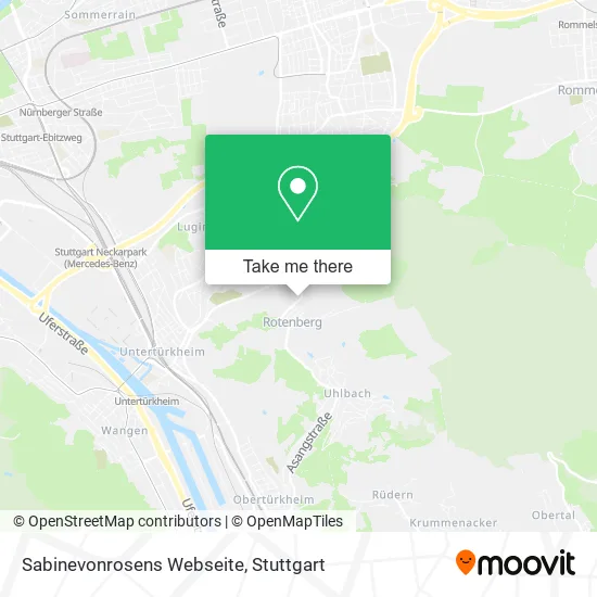 Карта Sabinevonrosens Webseite
