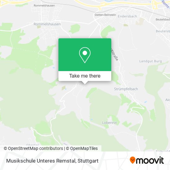 Musikschule Unteres Remstal map