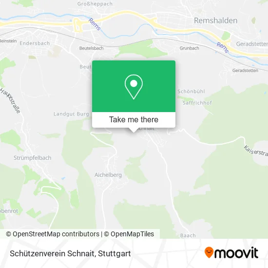 Карта Schützenverein Schnait