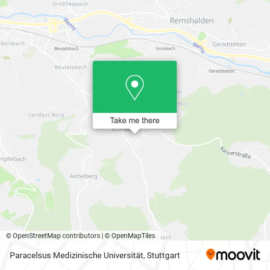 Карта Paracelsus Medizinische Universität