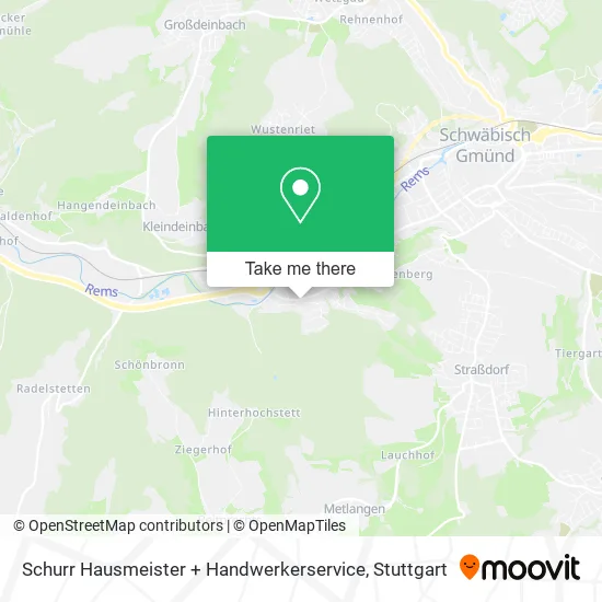 Карта Schurr Hausmeister + Handwerkerservice