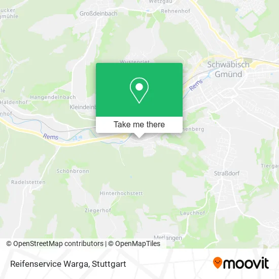 Карта Reifenservice Warga