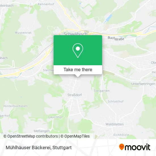 Карта Mühlhäuser Bäckerei