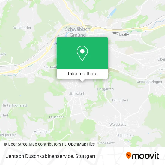 Карта Jentsch Duschkabinenservice