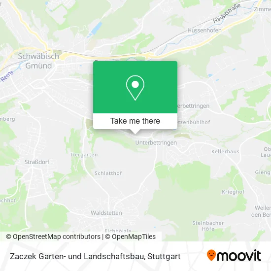 Карта Zaczek Garten- und Landschaftsbau