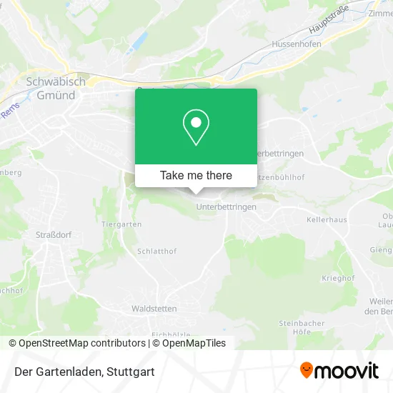 Карта Der Gartenladen