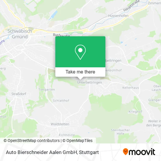Карта Auto Bierschneider Aalen GmbH