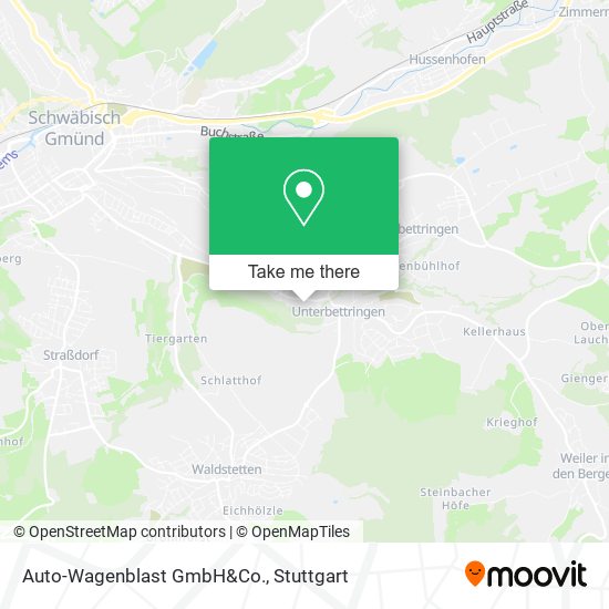 Auto-Wagenblast GmbH&Co. map
