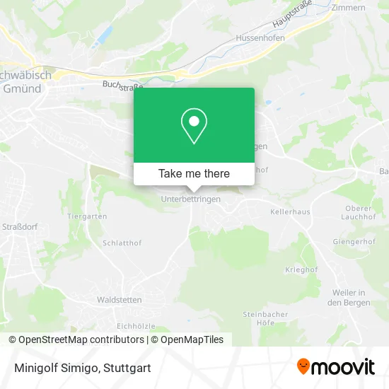 Карта Minigolf Simigo