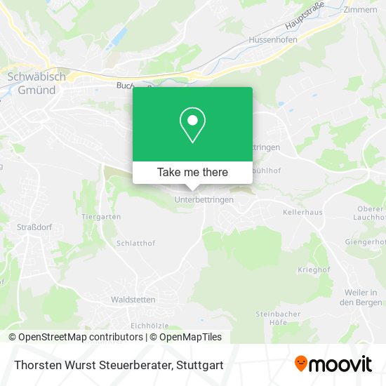 Карта Thorsten Wurst Steuerberater