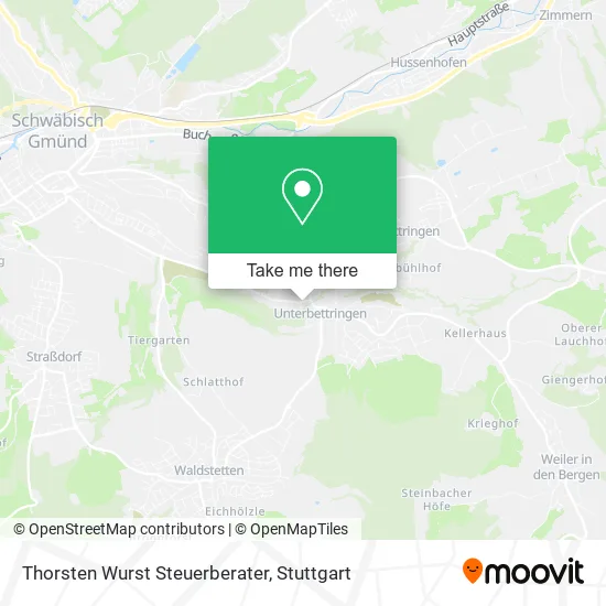 Карта Thorsten Wurst Steuerberater