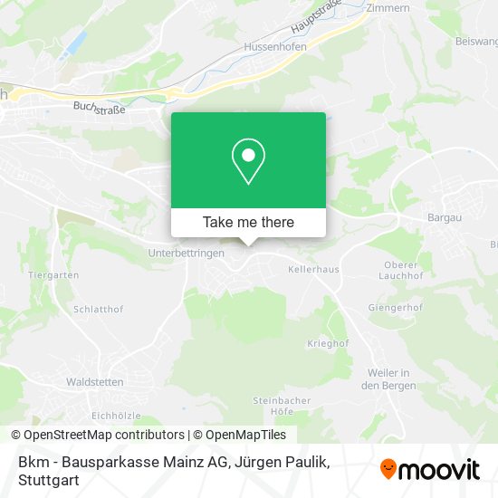 Bkm - Bausparkasse Mainz AG, Jürgen Paulik map