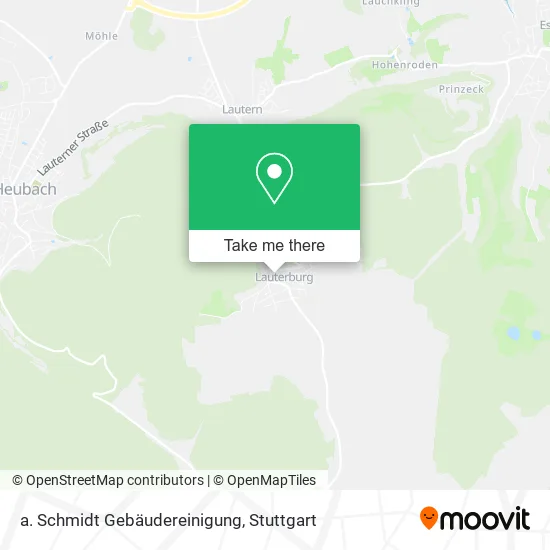 Карта a. Schmidt Gebäudereinigung