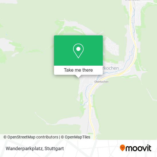 Карта Wanderparkplatz