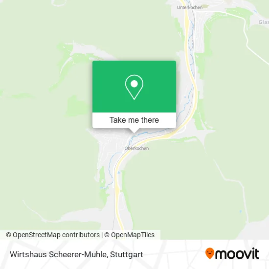 Карта Wirtshaus Scheerer-Muhle