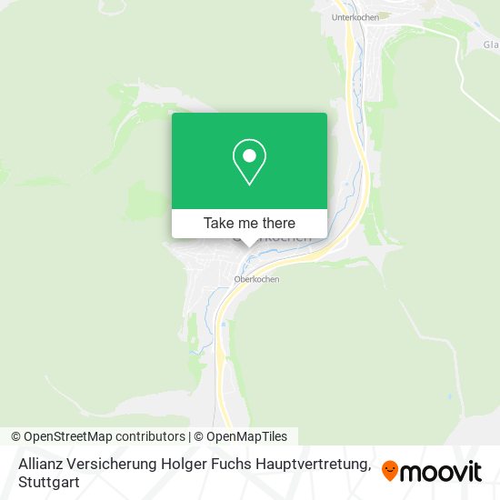 Allianz Versicherung Holger Fuchs Hauptvertretung map