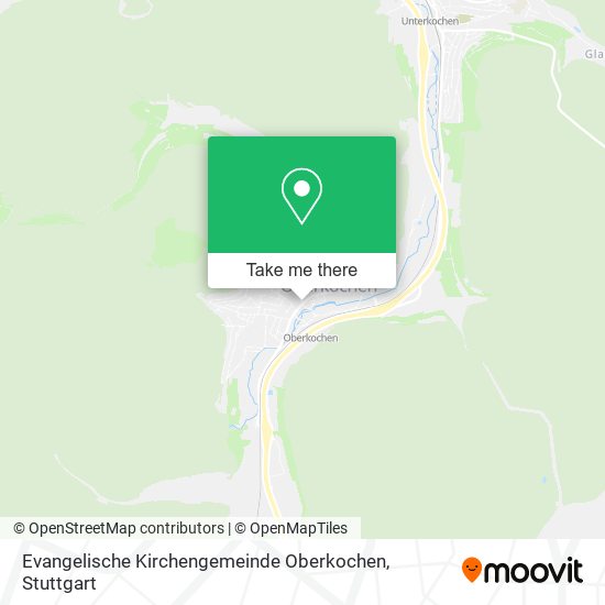 Evangelische Kirchengemeinde Oberkochen map