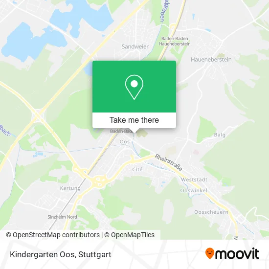 Карта Kindergarten Oos