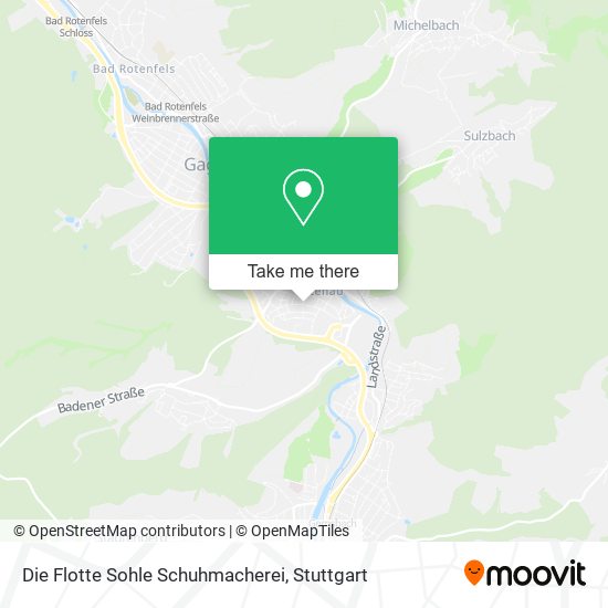 Die Flotte Sohle Schuhmacherei map