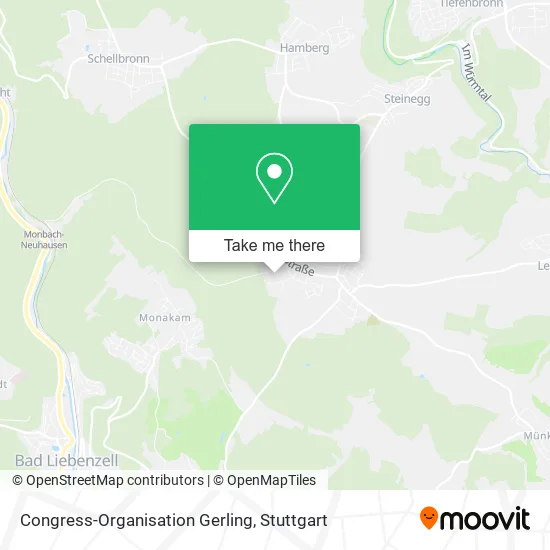 Карта Congress-Organisation Gerling