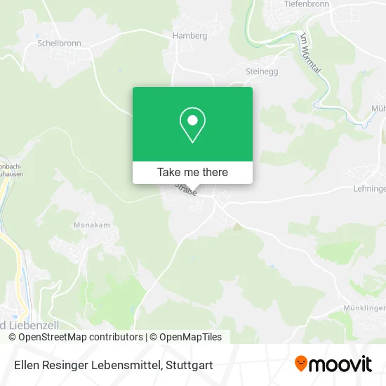 Карта Ellen Resinger Lebensmittel