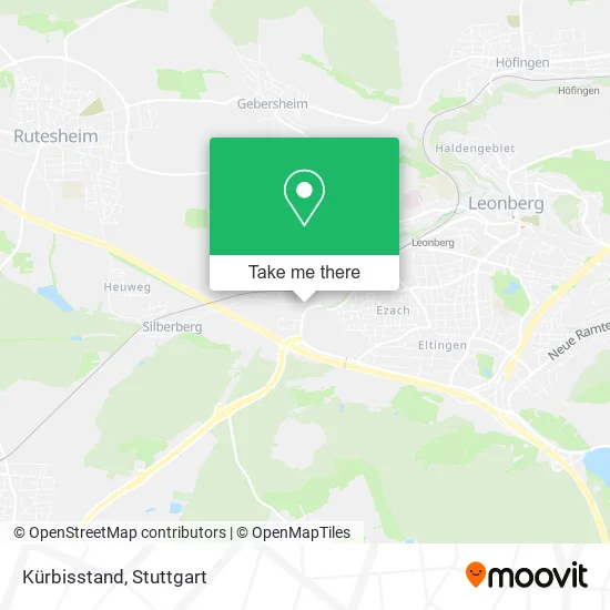 Карта Kürbisstand