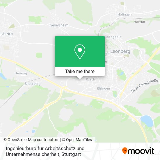 Ingenieurbüro für Arbeitsschutz und Unternehmenssicherheit map