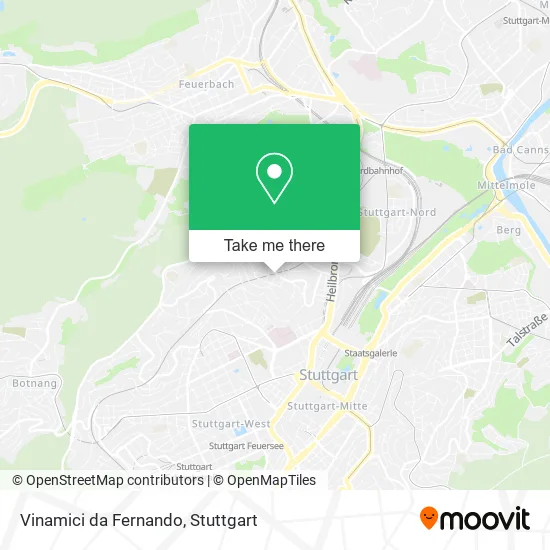 Карта Vinamici da Fernando
