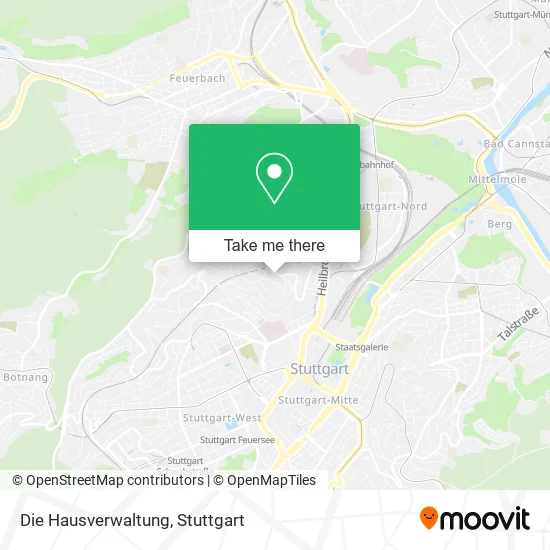 Карта Die Hausverwaltung