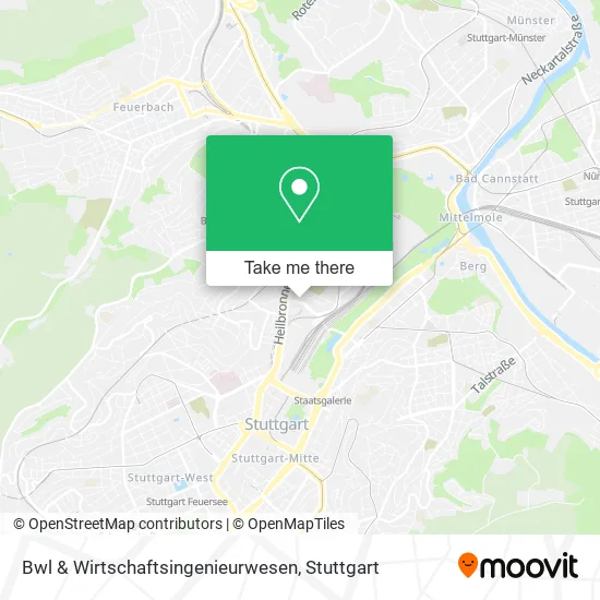 Карта Bwl & Wirtschaftsingenieurwesen