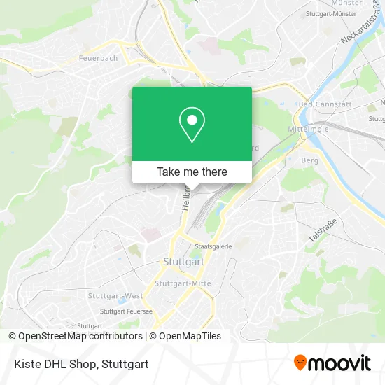 Карта Kiste DHL Shop