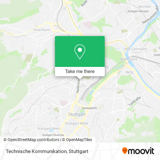 Карта Technische Kommunikation