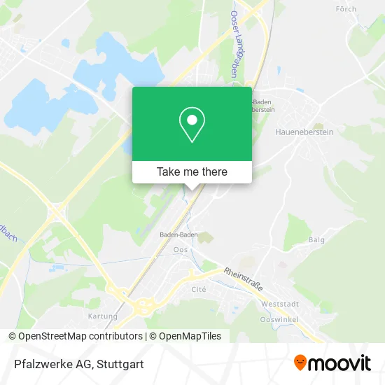 Карта Pfalzwerke AG