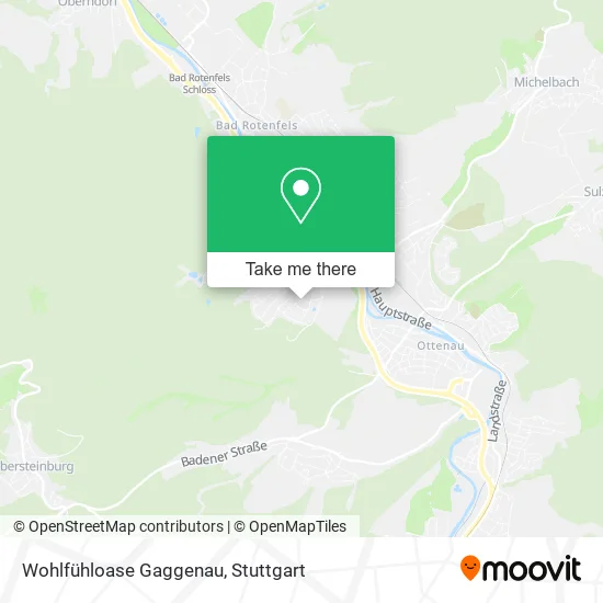 Карта Wohlfühloase Gaggenau