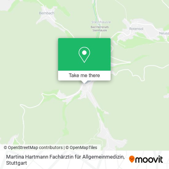 Martina Hartmann Fachärztin für Allgemeinmedizin map