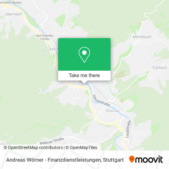 Andreas Wörner - Finanzdienstleistungen map